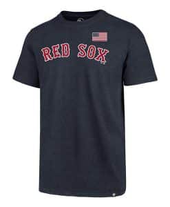 Boston Red Sox Men’s 47 Brand Navy USA Club T-Shirt Tee