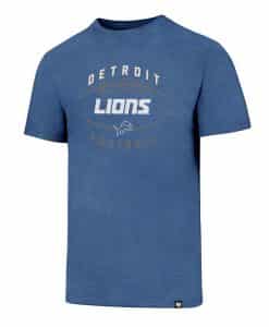 Detroit Lions Men's 47 Brand Blue Raz Club T-Shirt Tee