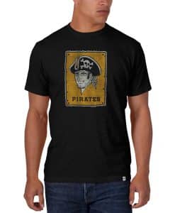 Pittsburgh Pirates Men's 47 Brand Black Scrum T-Shirt Tee