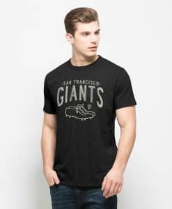 San Francisco Giants Men's 47 Brand Black Scrum T-Shirt Tee
