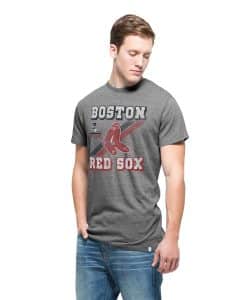 Boston Red Sox Men's 47 Brand Grey Tri-State T-Shirt Tee