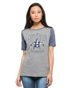 Houston Astros Empire T-Shirt Womens Vintage Grey 47 Brand