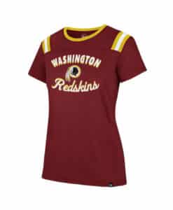 Washington Redskins Women's 47 Brand Huddle Crimson T-Shirt Tee