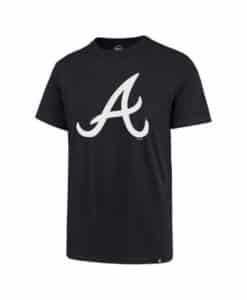 Atlanta Braves Men's 47 Brand Navy Rival T-Shirt Tee