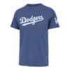 Los Angeles Dodgers Men's 47 Brand Cadet Blue Fieldhouse T-Shirt Tee