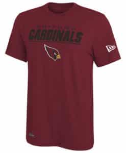 Arizona Cardinals Men’s New Era Dri-Tek Cardinal T-Shirt Tee