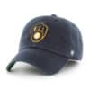 Milwaukee Brewers 47 Brand Navy Franchise Fitted Hat