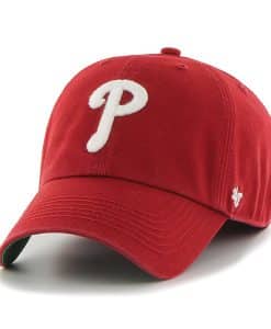Philadelphia Phillies 47 Brand Red Franchise Fitted Hat