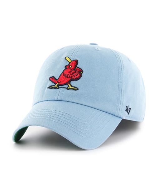 St. Louis Cardinals 47 Brand Cooperstown Columbia Franchise Fitted Hat