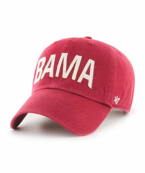 Alabama Crimson Tide 47 Brand Finley Razor Red Clean Up Hat