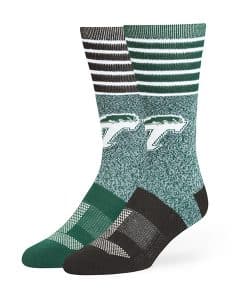 Tulane Green Wave Vernon Fuse Socks Dark Green 47 Brand