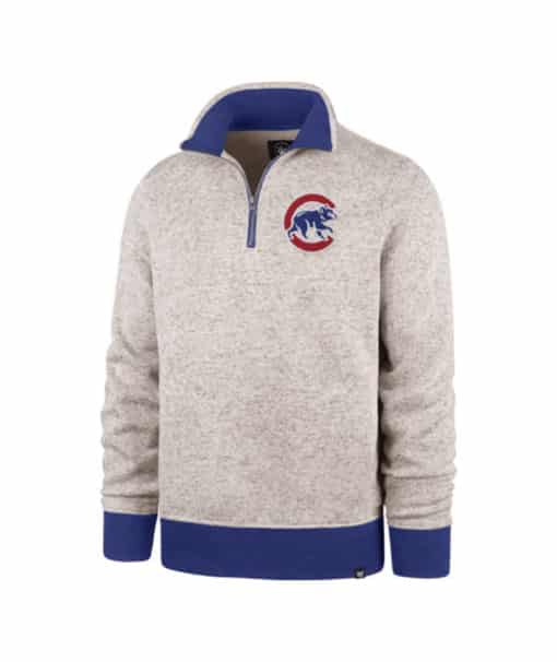 Chicago Cubs Men's 47 Brand Kodiak 14 Zip Pullover