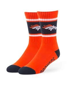 Denver Broncos Duster Sport Socks Orange 47 Brand