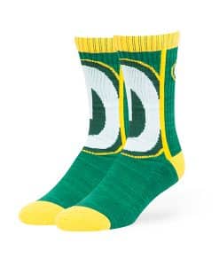 Green Bay Packers Hot Box Sport Socks Dark Green 47 Brand