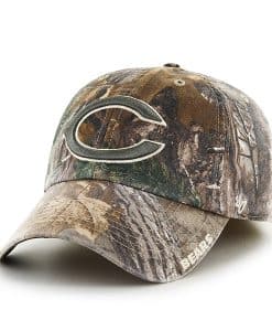 Chicago Bears 47 Brand Realtree Camo Franchise Fitted Hat