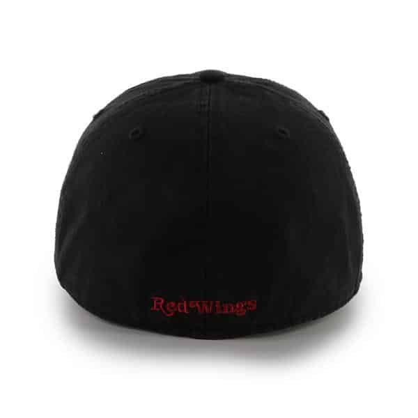 Detroit Red Wings Franchise Black Hat Black 47 Brand - Detroit Game Gear