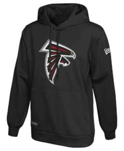 Atlanta Falcons New Era Black Stadium Logo Pullover Hoodie