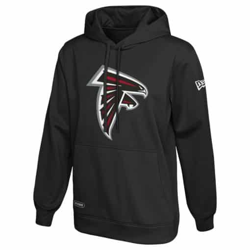 Atlanta Falcons New Era Black Stadium Logo Pullover Hoodie