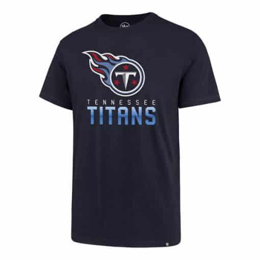 Tennessee Titans Men's 47 Brand Navy Rival T-Shirt Tee
