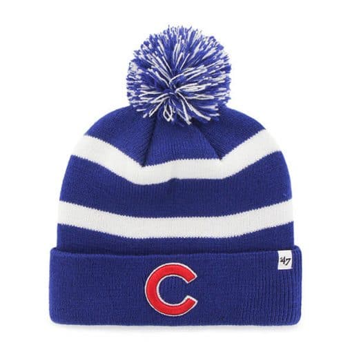 Chicago Cubs 47 Brand Blue Breakaway Cuff Knit Beanie Hat