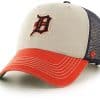 Detroit Tigers Mcnally 47 Brand Clean Up Mesh Snapback Hat