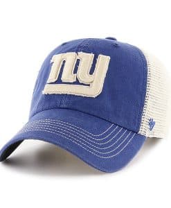 New York Giants Springfield Clean Up Vintage Blue 47 Brand Adjustable Hat