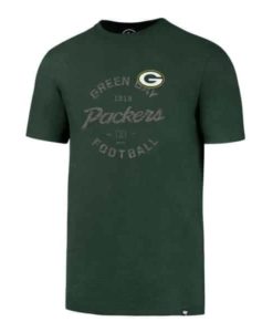 Green Bay Packers Men's 47 Brand Green Flanker T-Shirt Tee