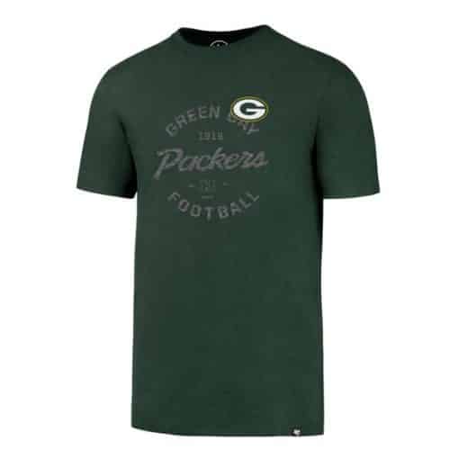 Green Bay Packers Men's 47 Brand Green Flanker T-Shirt Tee