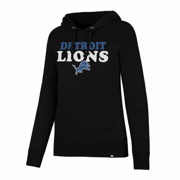 Shop Black Detroit Lions Hoodie