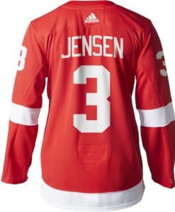 Nick Jensen Detroit Red Wings Men's Adidas AUTHENTIC Home Jersey