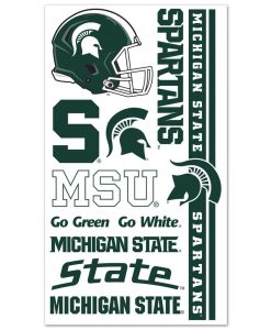 Michigan State Spartans Temporary Tattoos