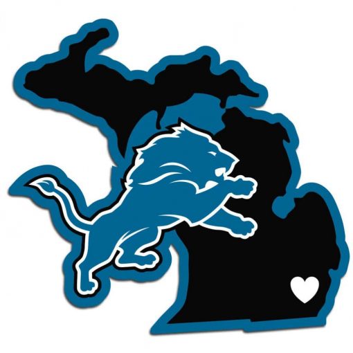Detroit Lions Home State Pride Decal