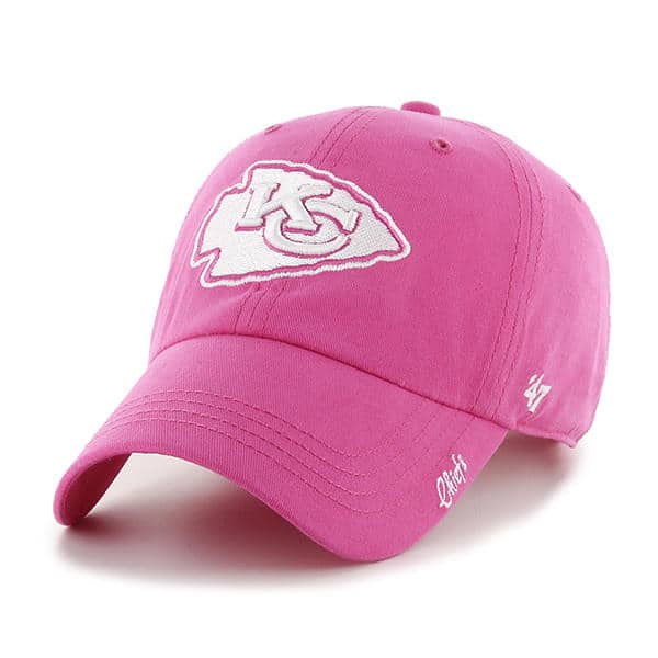 pink chiefs hat