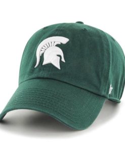 Michigan State Spartans 47 Brand Dark Green Clean Up Adjustable Hat