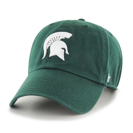 Michigan State Spartans 47 Brand Dark Green Clean Up Adjustable Hat