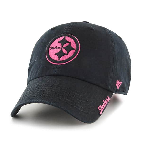 pink steelers hat