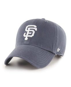 San Francisco Giants 47 Brand Vintage Navy Clean Up Adjustable Hat