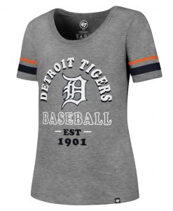 Detroit Tigers Women's 47 Brand Fantasy Scoop Tee T-Shirt