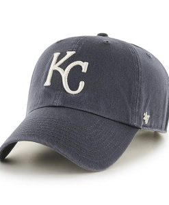 Kansas City Royals 47 Brand Vintage Navy Clean Up Adjustable Hat