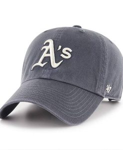 Oakland Athletics 47 Brand Vintage Navy Clean Up Adjustable Hat