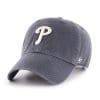 Philadelphia Phillies 47 Brand Vintage Navy Clean Up Adjustable Hat