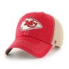 Kansas City Chiefs 47 Brand Trawler Red Clean Up Adjustable Hat