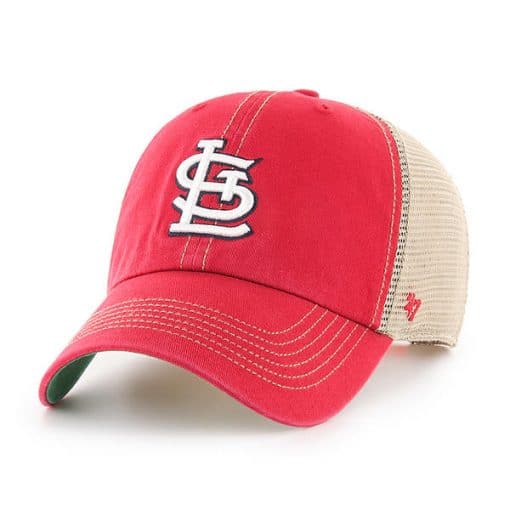 St. Louis Cardinals 47 Brand Trawler Red Clean Up Adjustable Hat