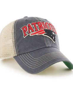 New England Patriots Tuscaloosa Clean Up Vintage Navy 47 Brand Adjustable Hat