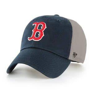 Boston Red Sox 47 Brand Navy Natural Mesh Clean Up Adjustable Hat ...