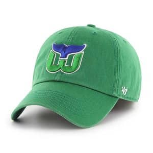 Hartford Whalers 47 Brand Vintage Green Franchise Fitted Hat - Detroit ...