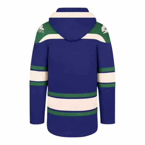 Hartford Whalers Men's 47 Brand Royal Pullover Jersey Hoodie Detroit