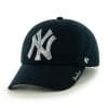 New York Yankees Women's 47 Brand Sparkle Navy Clean Up Adjustable Hat