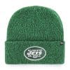 New York Jets Brain Freeze Cuff Knit Green 47 Brand Hat