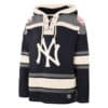 New York Yankees Men's 47 Brand Navy Pullover Jersey Hoodie